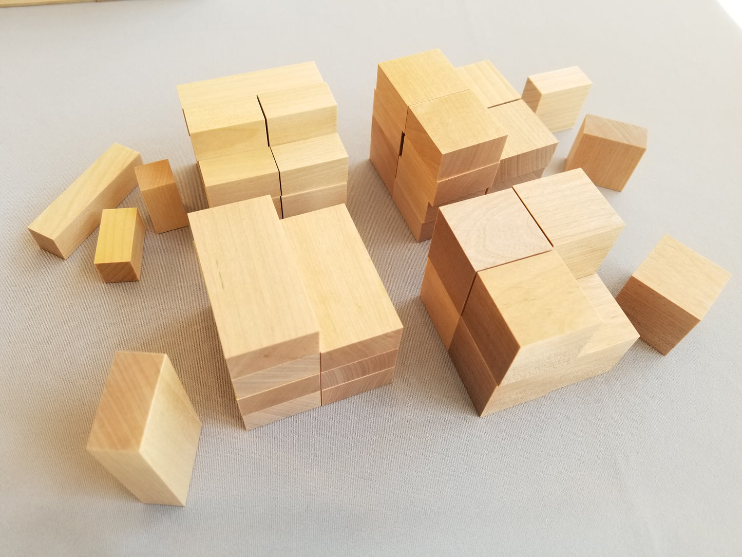 ケルンブロック白木基本セット (童具館)