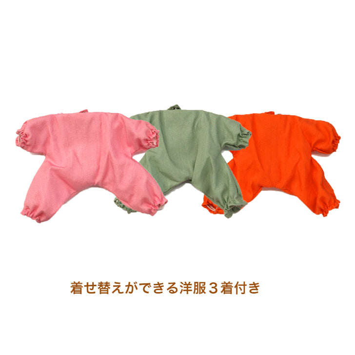 【予約品】人形・サンタセット(3人)2024クリスマス限定 童具館