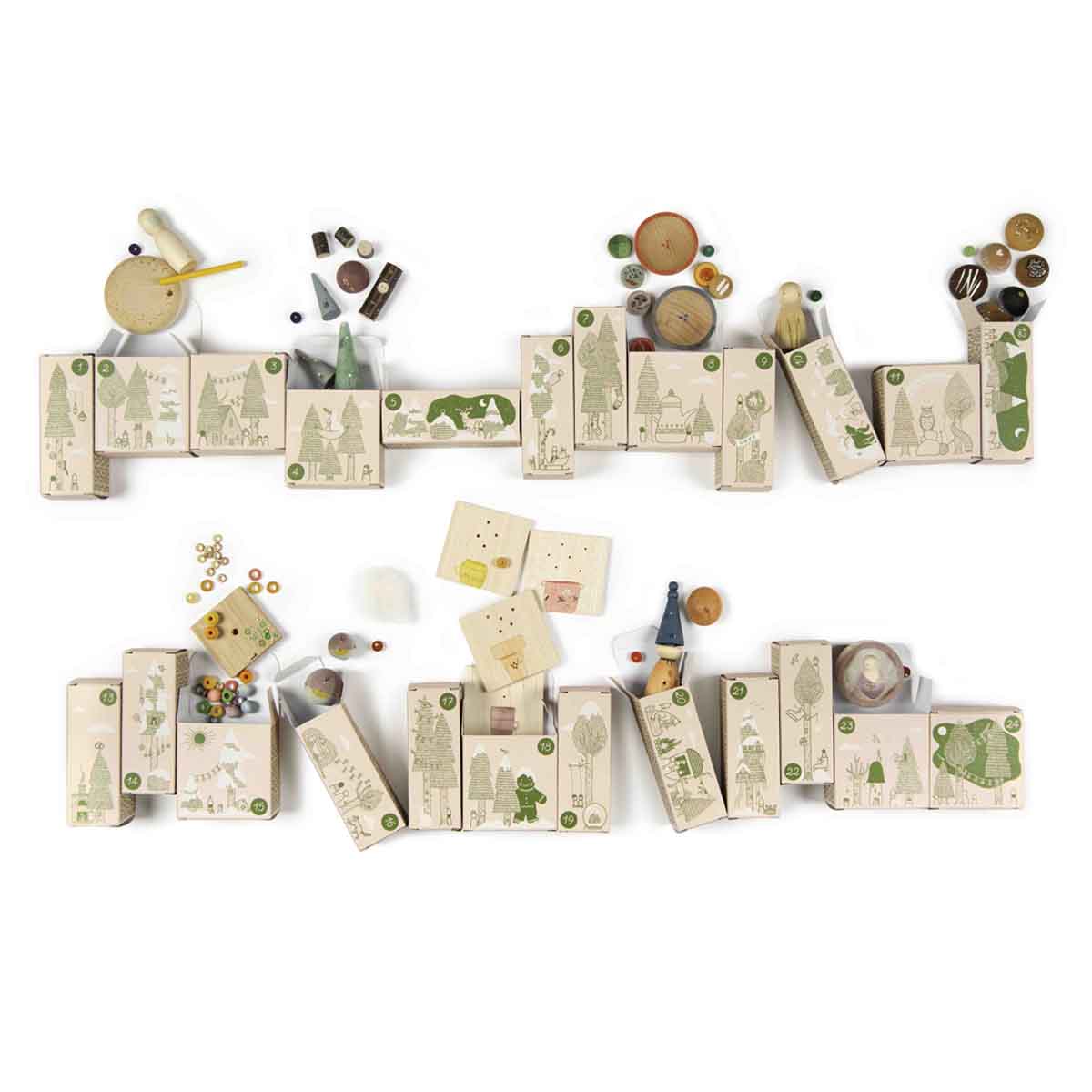 Quiet time /静かなる時 アドベントカレンダー2025 グラパット GRAPAT 国内正規品 正規輸入品 25-243