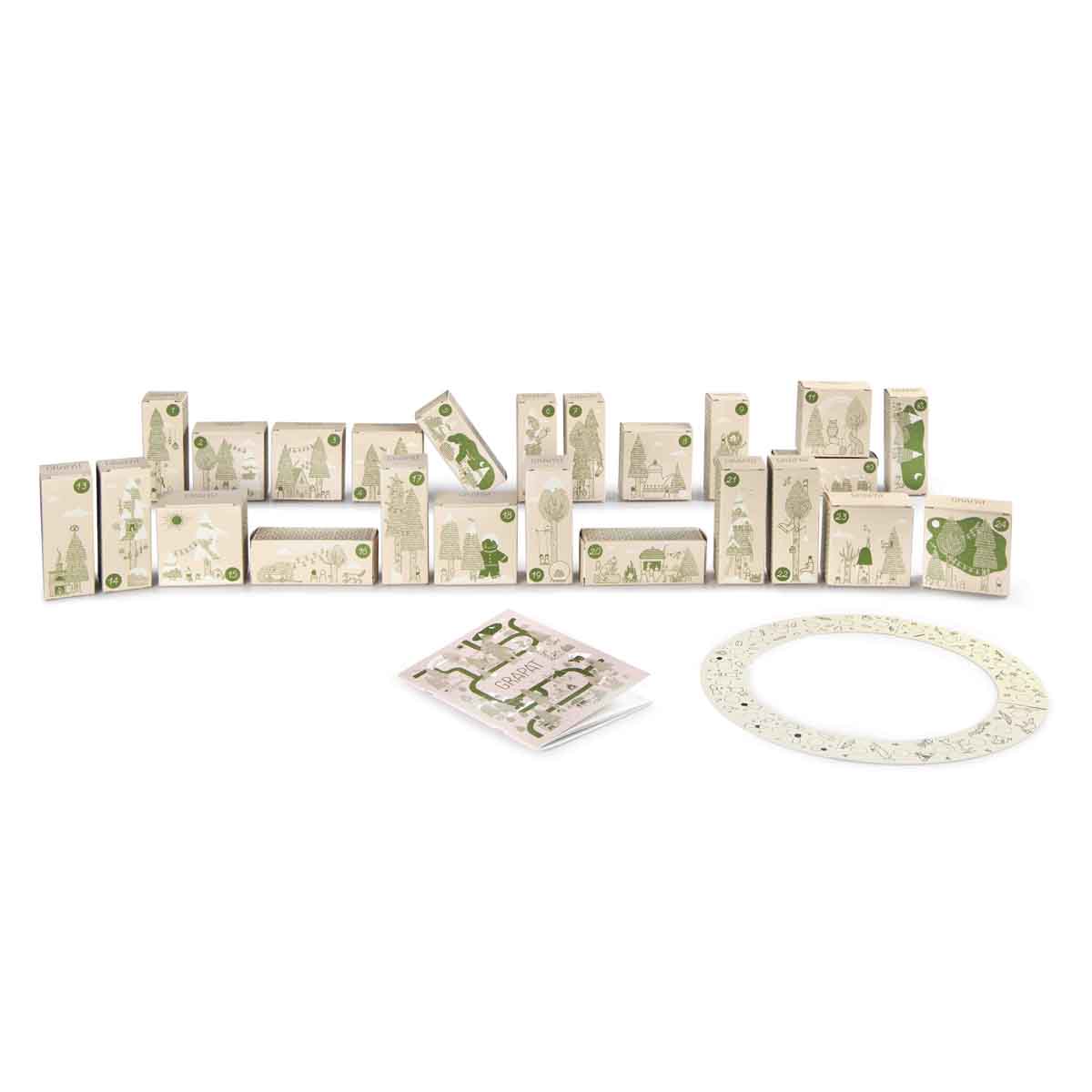Quiet time /静かなる時 アドベントカレンダー2025 グラパット GRAPAT 国内正規品 正規輸入品 25-243