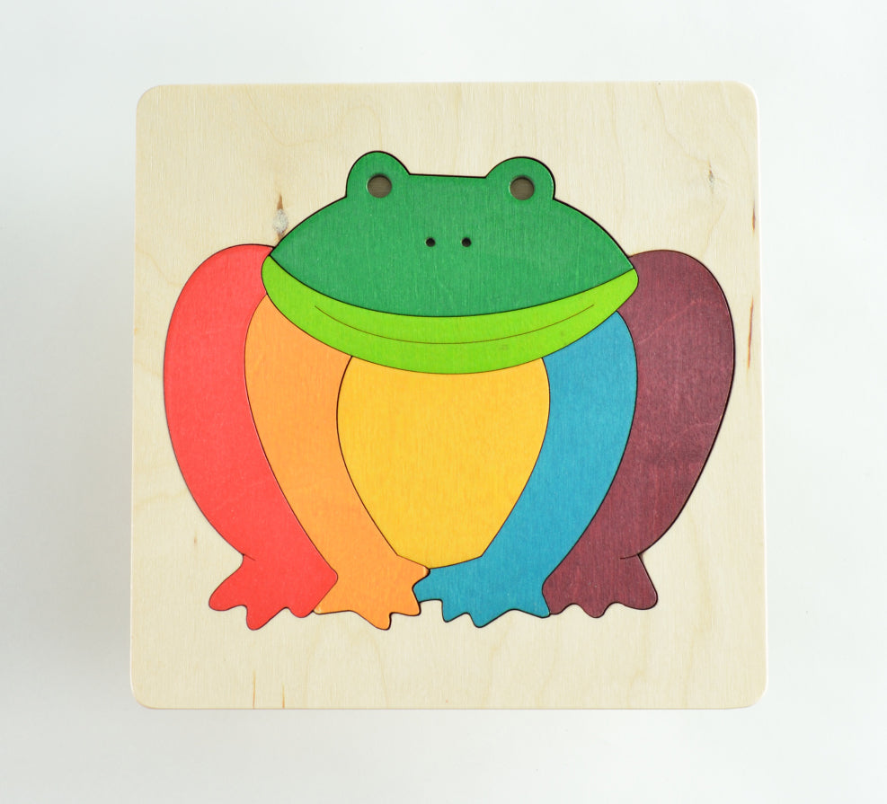 カラフルパズル・かえる GL6503 ジョージ ラック パズル