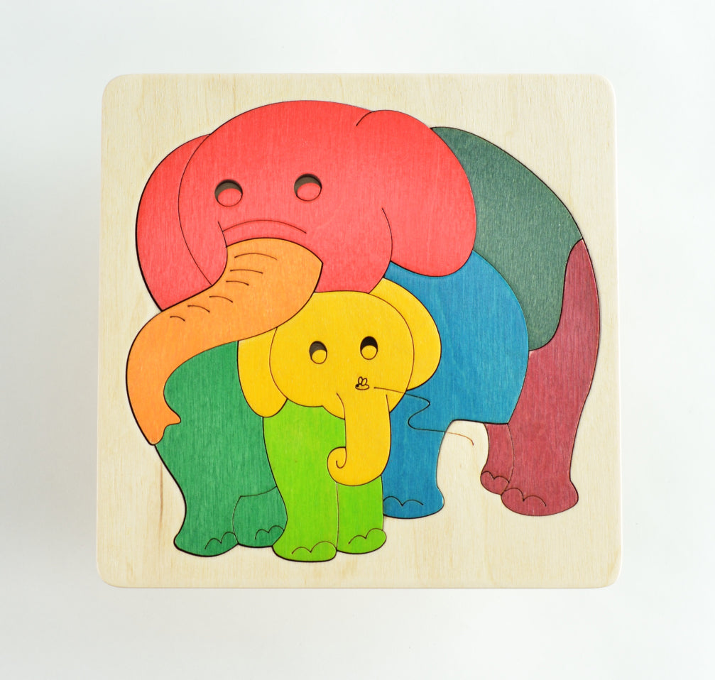 カラフルパズル・ぞう GL6505 ジョージ ラック パズル