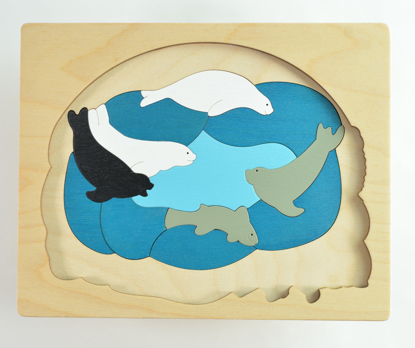 2重パズル・北極 GL6522 ジョージ ラック パズル