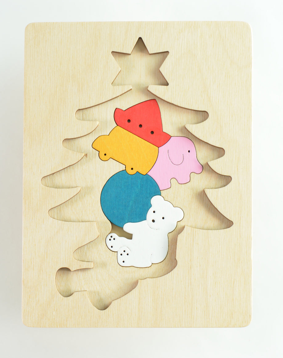 2重パズル・クリスマスツリー GL8163 ジョージ ラック パズル