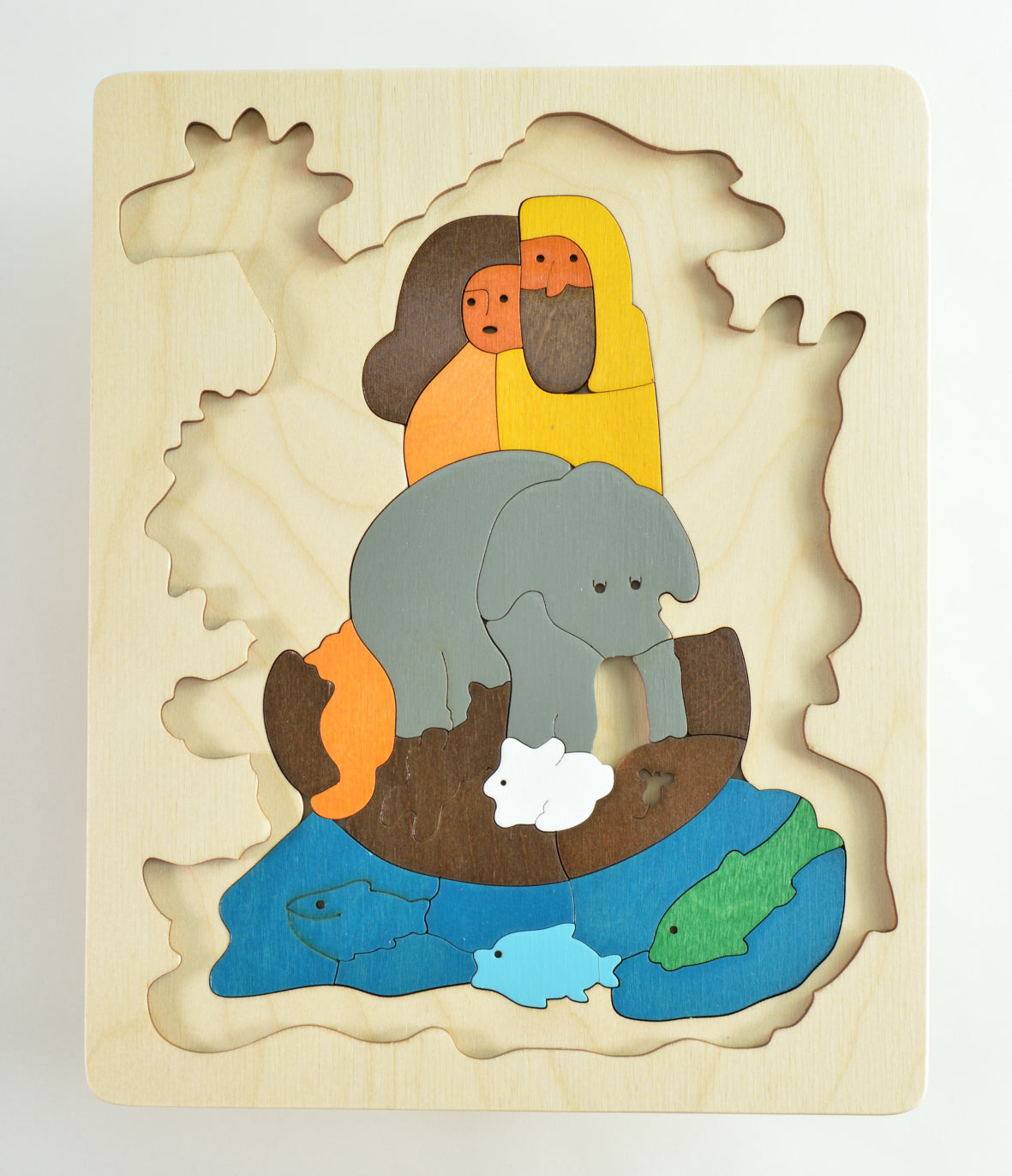 2重パズル・ノアの方舟 GL8246 ジョージ ラック パズル