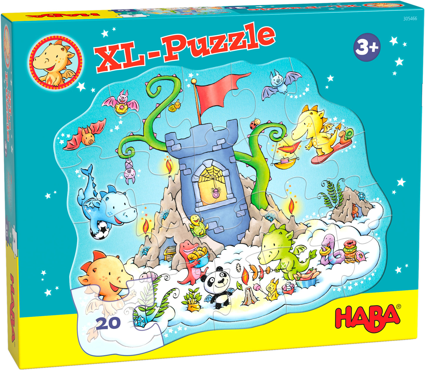 キッズパズル・塔のドラゴン (HABA・ドイツ)