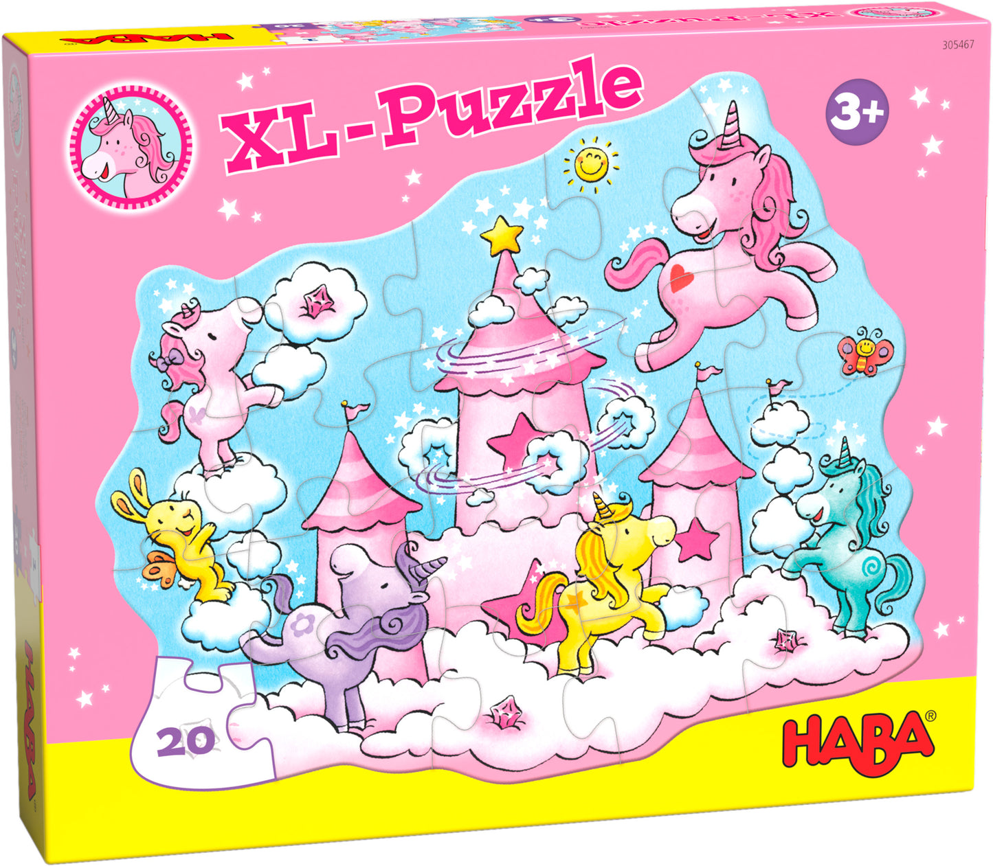 キッズパズル・雲の上のユニコーン (HABA・ドイツ)
