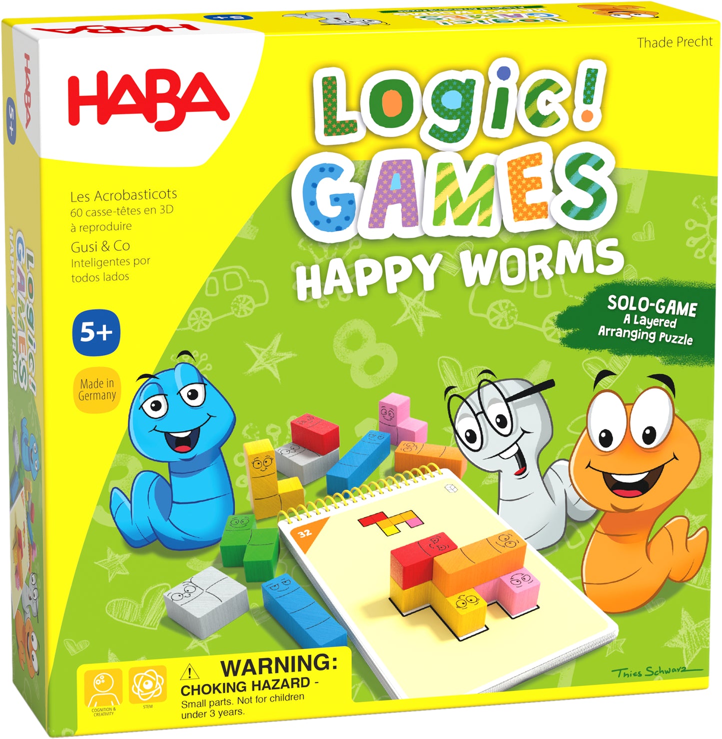 ロジックゲーム・ハッピーワーム (HABA・ドイツ)