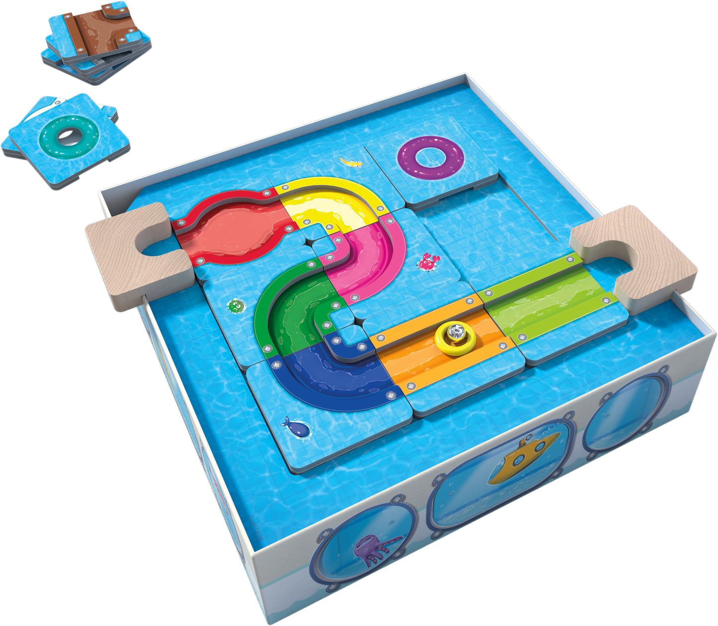 ロジックゲーム・ウォータースライダー (HABA・ドイツ)