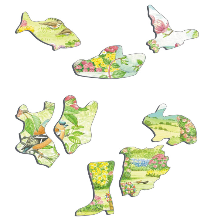 パズル 鳥と花園 60ピース ラーセン(ノルウェー)
