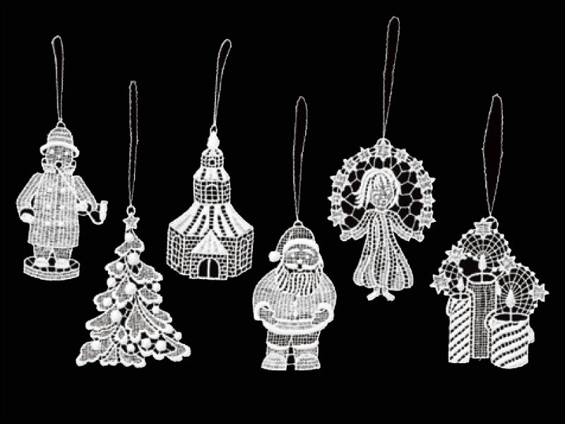 レースリース・6点セット・ツリー ドイツ製 SA050670