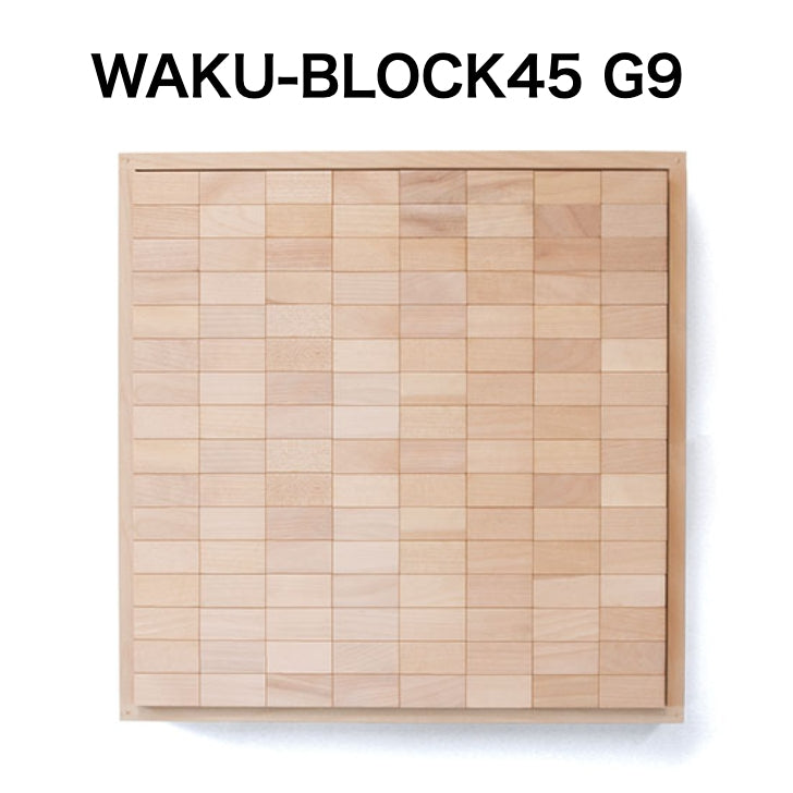 WAKU-BLOCK45 G9【受注品・納期は数カ月】(童具館)