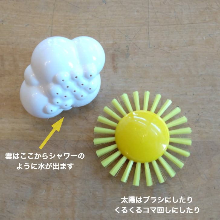 PLUI ウェザーセット モルーク スイス 水遊び シャワー