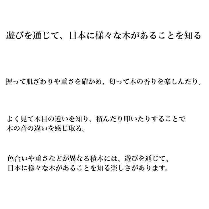 寄木の積木(木箱入り) オーク・ヴィレッジ社(日本)