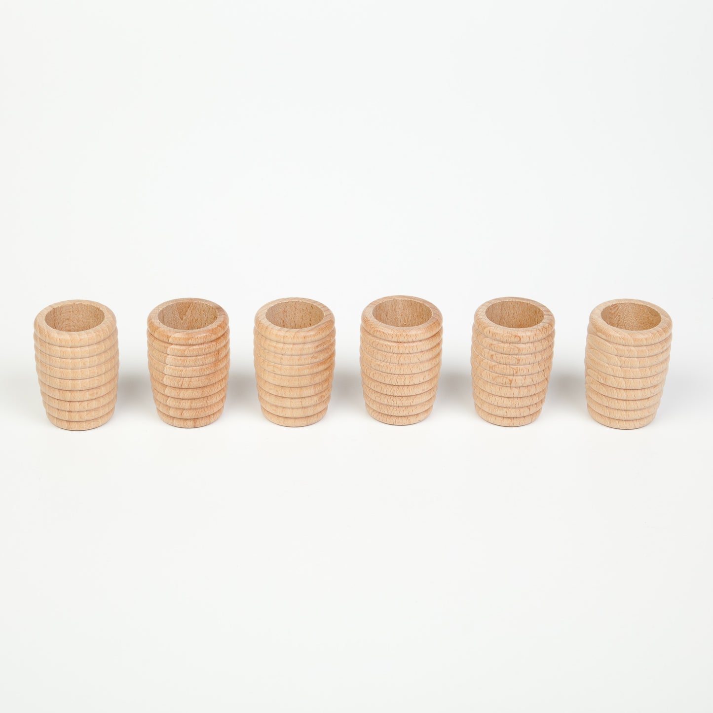 6ハニカムビーカー 白木 6 Honeycomb beakers ◆16-154 グラパット GRAPAT