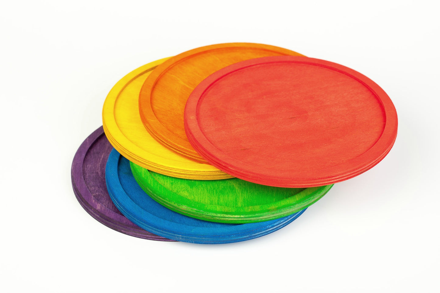 6レインボートレイ (6 Rainbow dishes)◆17-170 グラパット GRAPAT