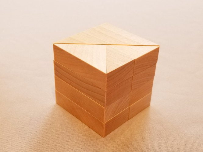 ケルンブロック C2 白木 (童具館)