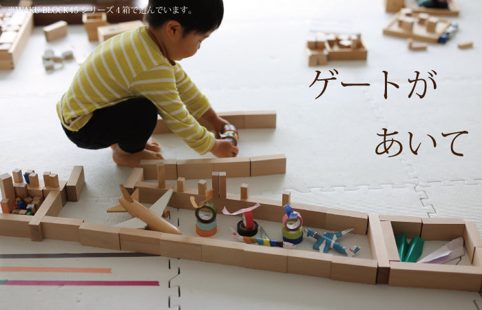 【予約・ご注文から2~6カ月予定】WAKU-BLOCK45 H6 (童具館)
