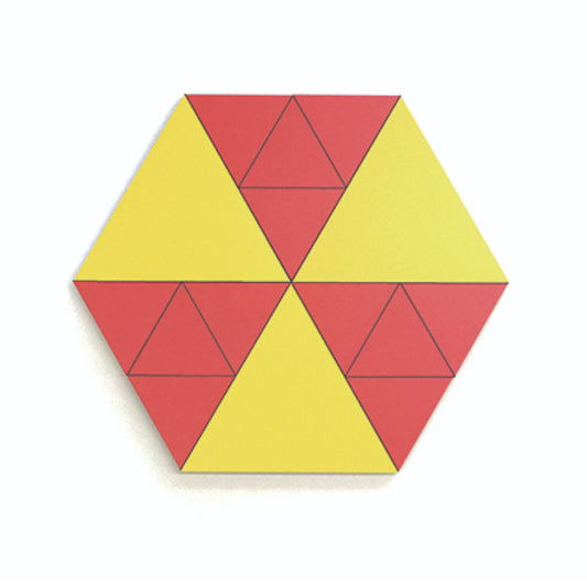 ケルンモザイク45 六角mix・に　203591（童具館・日本）