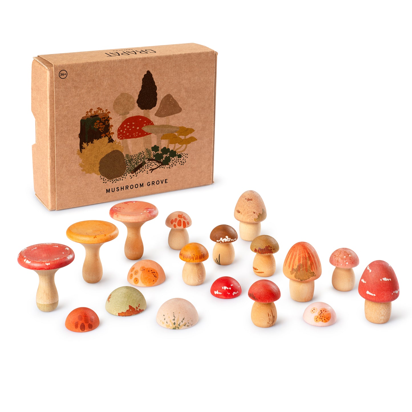 マッシュルームグローブ  【2026年新商品】　Mushuroom Grove　グラパット　◆26-284　Grapat