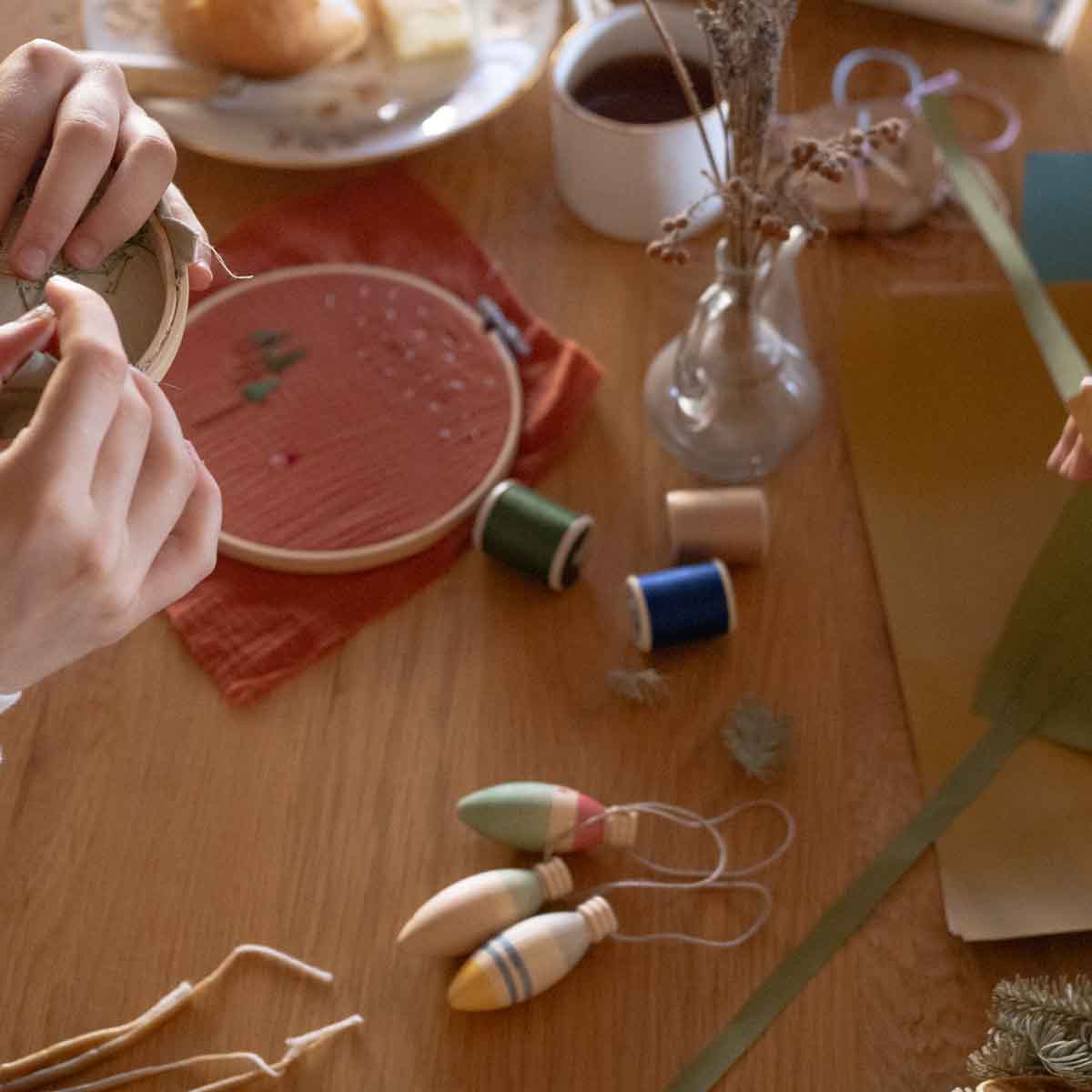 No.6 Winter Sparkles】 2025グラパット クリスマスオーナメント