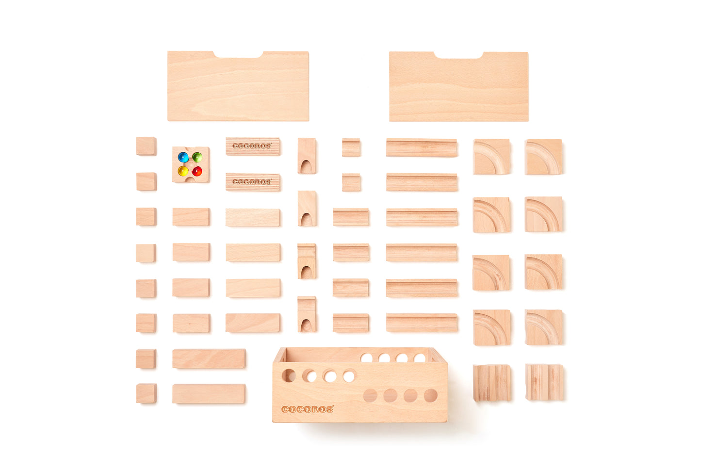 【特典・追加ビー玉４個付】coconos2　ココノス2　日本製　玉転がし