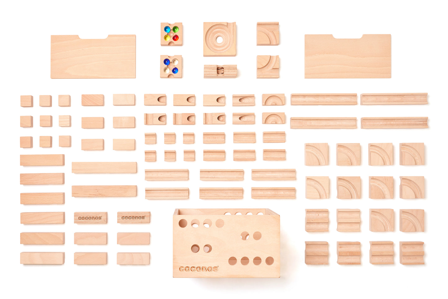 【特典・追加ビー玉６個付】coconos4　ココノス4　日本製　玉転がし