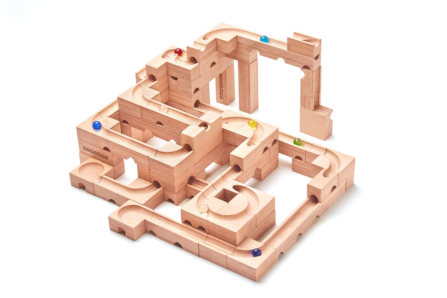 【特典・追加ビー玉６個付】coconos4　ココノス4　日本製　玉転がし