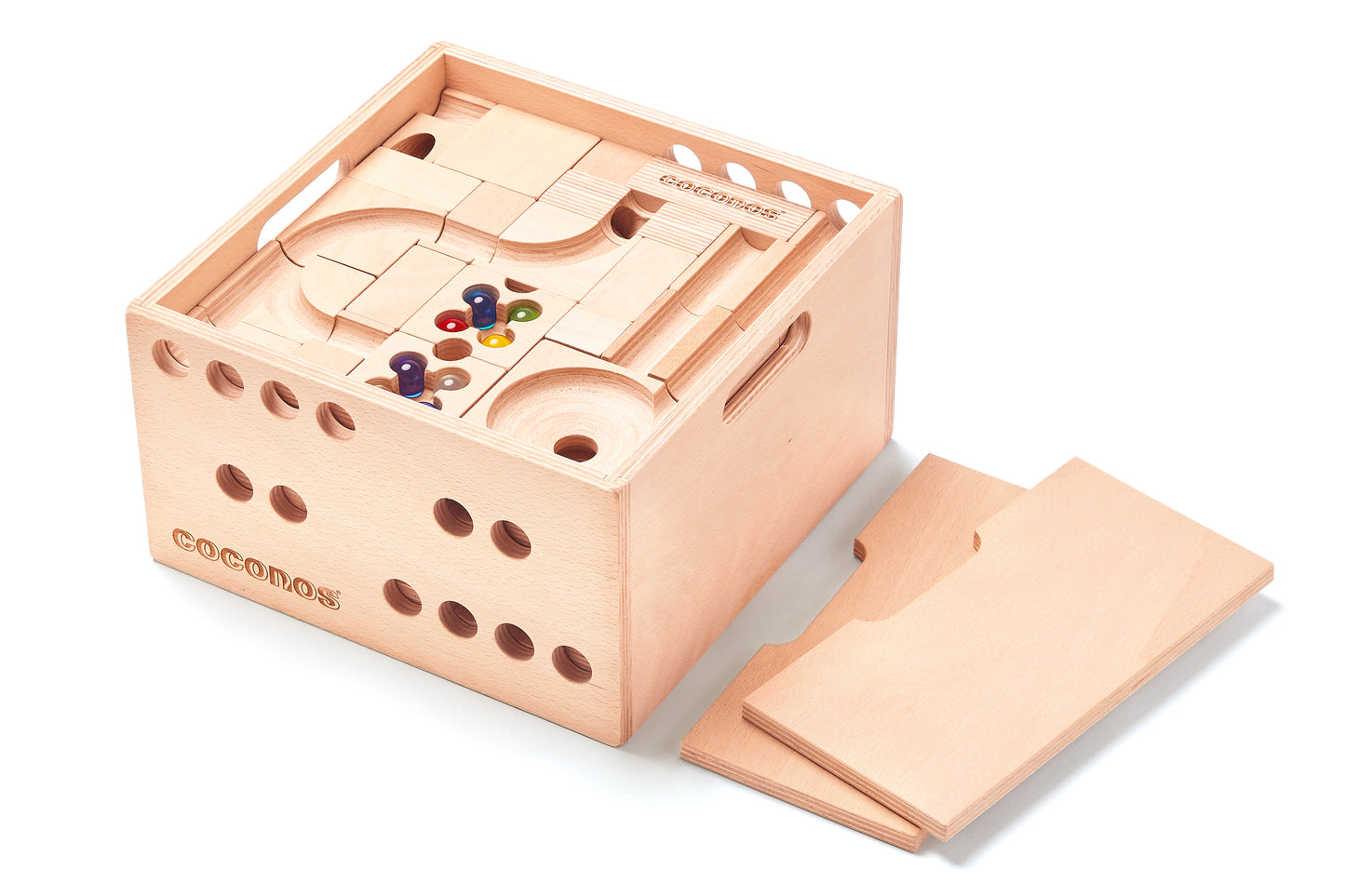 【特典・追加ビー玉６個付】coconos4　ココノス4　日本製　玉転がし