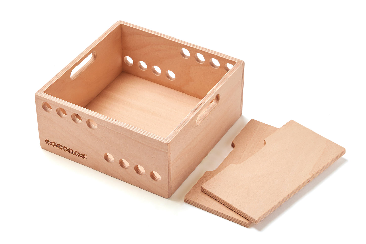 coconos haco3　ココノス木箱　日本製　玉転がし