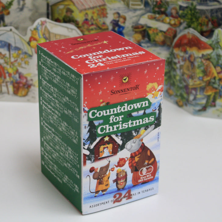 【カウントダウンのお茶】ゾネントア クリスマス アドベント ハーブティ 茶 オーストリア チェコ ギフト プレゼント