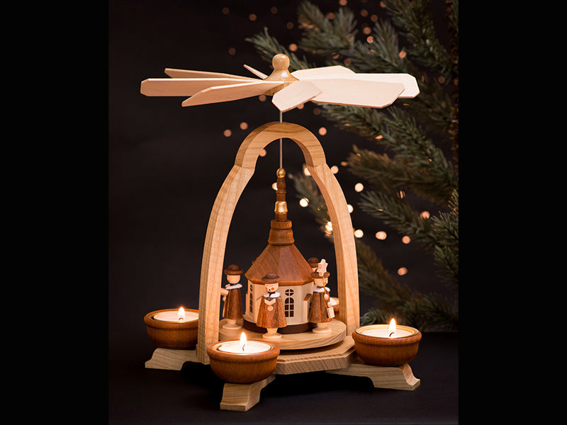 ウィンドミル・聖夜の教会　ドイツ製　DR128243TL