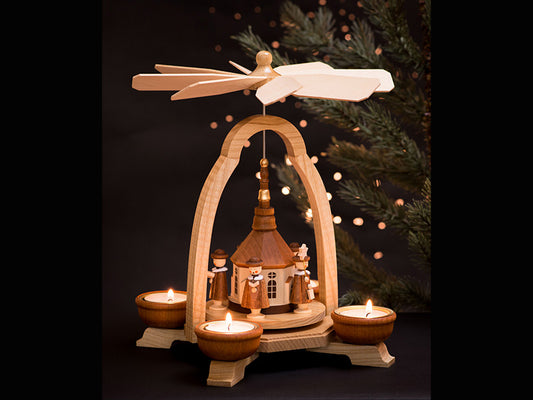 ウィンドミル・聖夜の教会　ドイツ製　DR128243TL