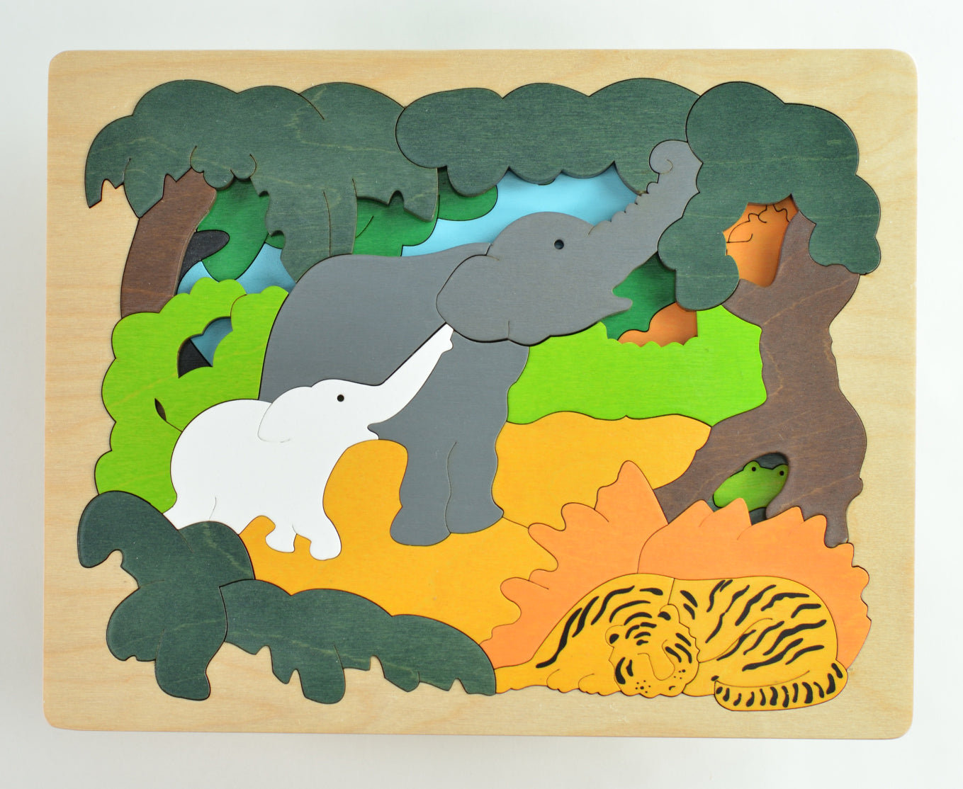 2重パズル・アジア　 GL6521　ジョージ ラック パズル