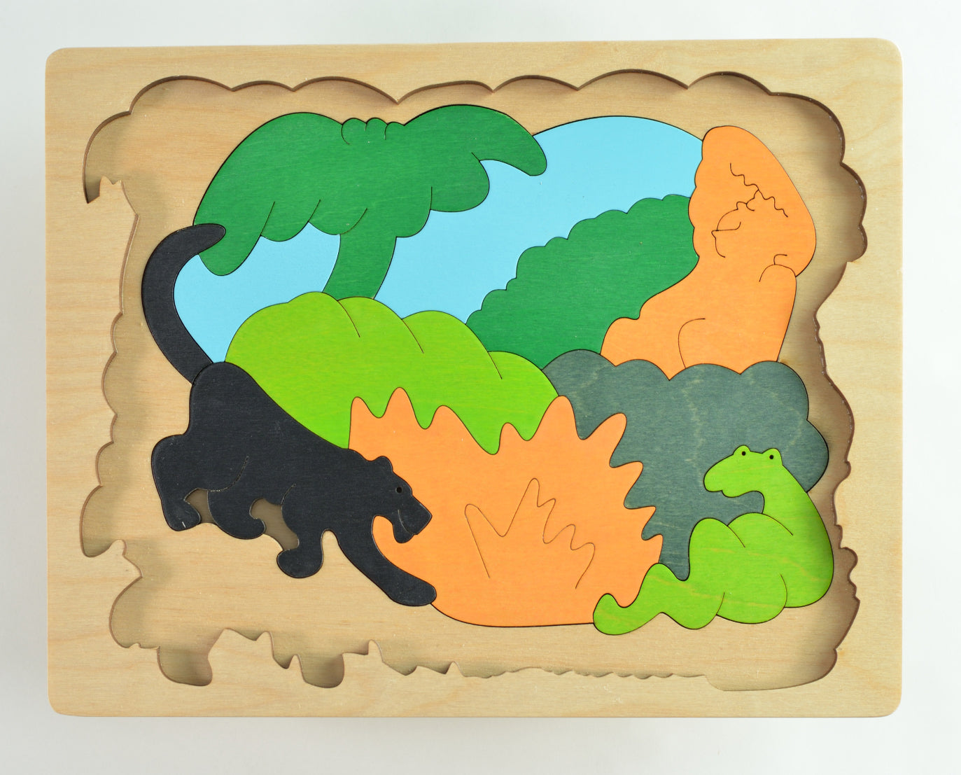 2重パズル・アジア　 GL6521　ジョージ ラック パズル