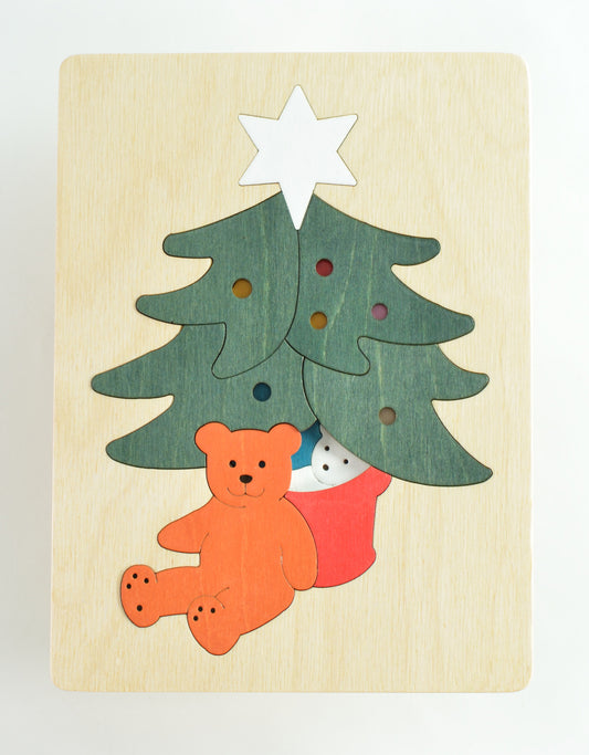 2重パズル・クリスマスツリー GL8163　ジョージ ラック パズル