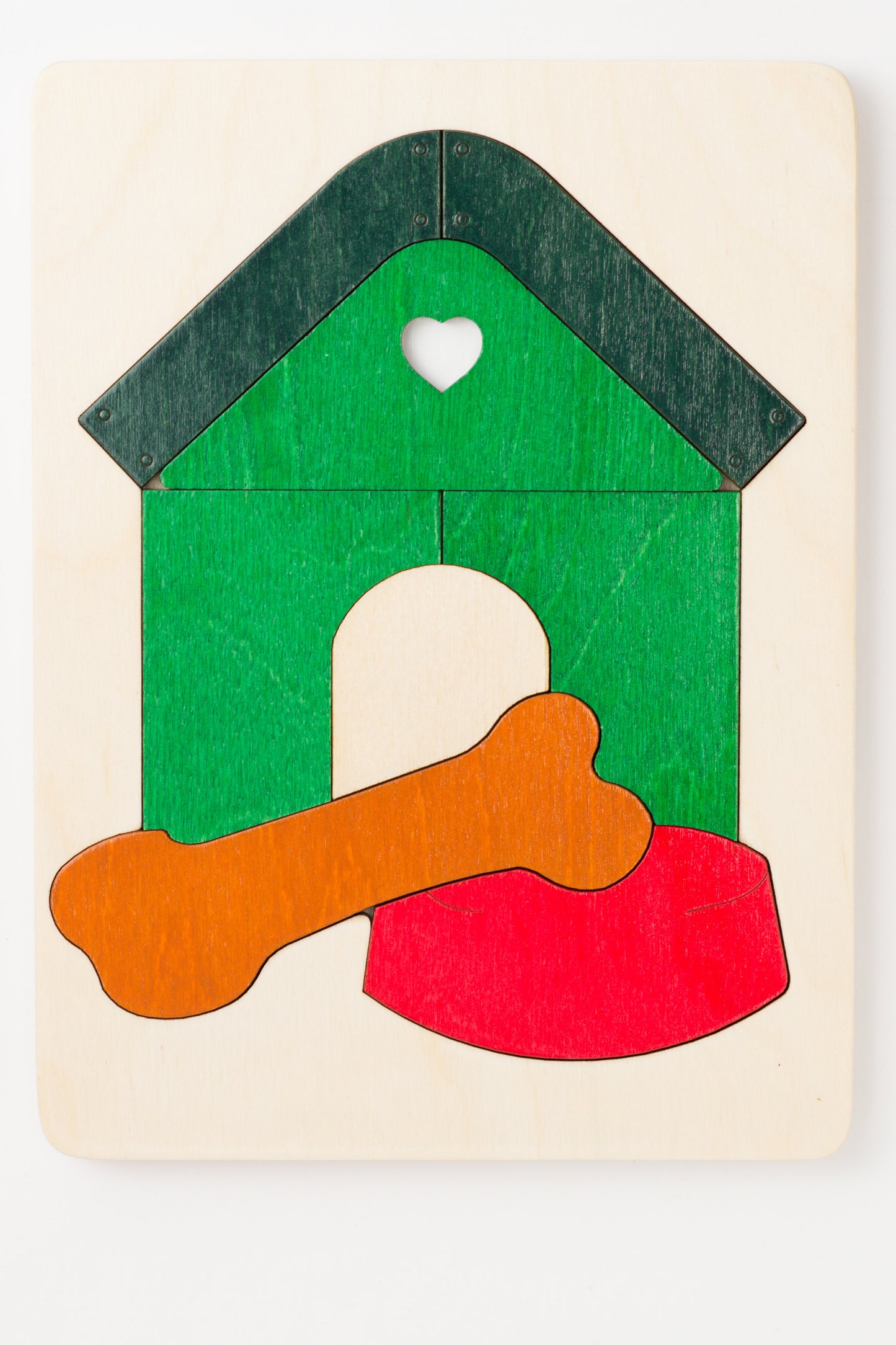 2重パズル・いぬ小屋 GL8242　ジョージ ラック パズル