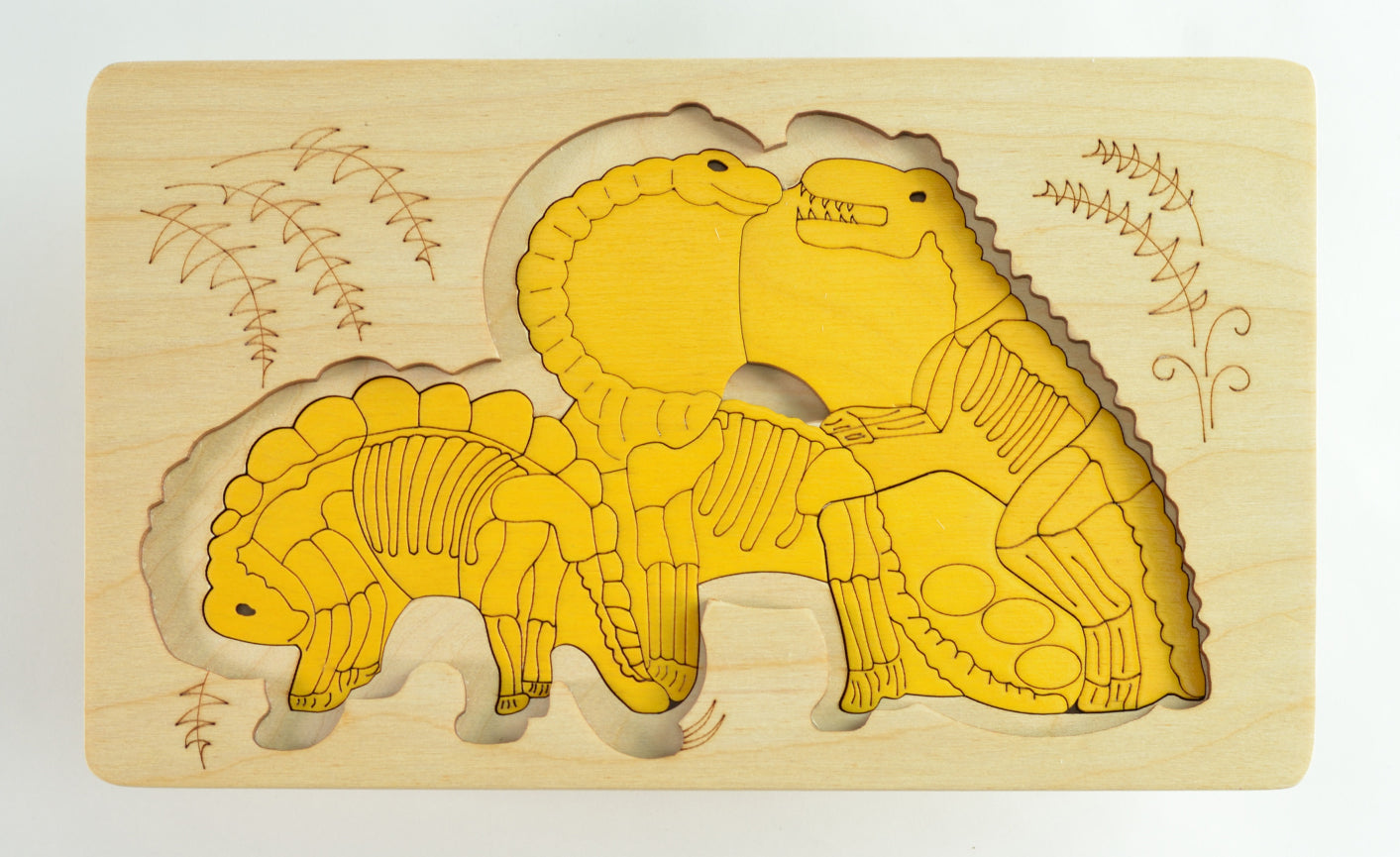 2重パズル・ディノサウルス GL8244　ジョージ ラック パズル