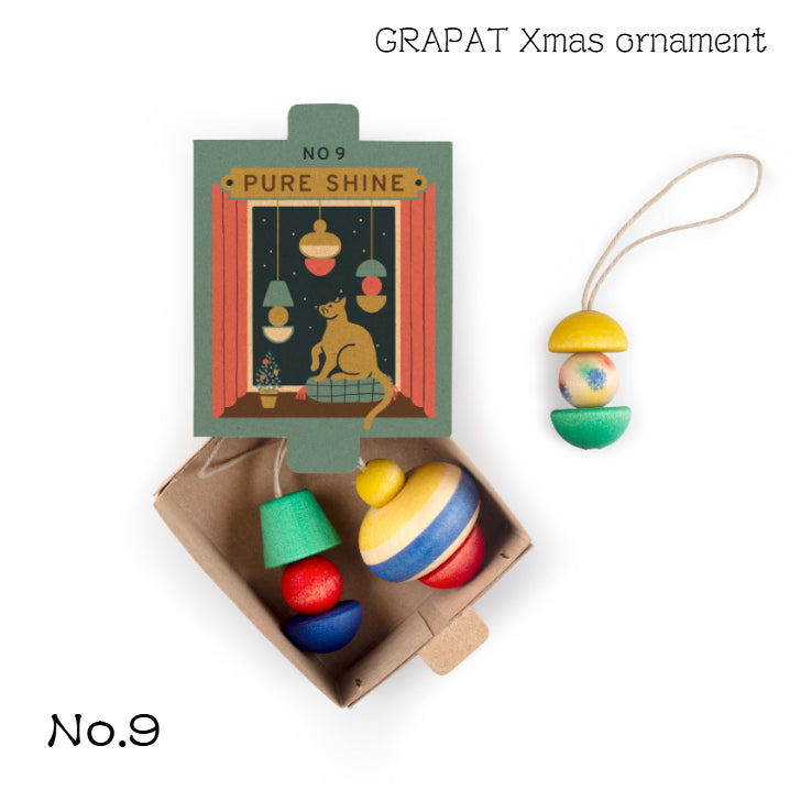 【予約・10月下旬頃発送】【グラパット2026年クリスマスオーナメント2種セット】 グラパット クリスマス オーナメント  グラパット Grapat　gpt26-295296
