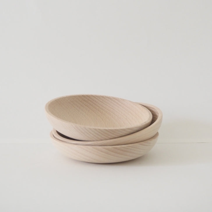 グラパット お皿 白木  Plates natural wood ◆26-8256 GRAPAT 正規輸入品 スペイン 木製 木のおもちゃ ままごと 皿 プレート