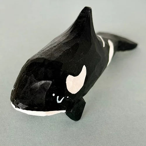 【wudimals シャチ】ウディマル 40800  木製 動物 ウディマル オブジェ フィギュア  インテリア