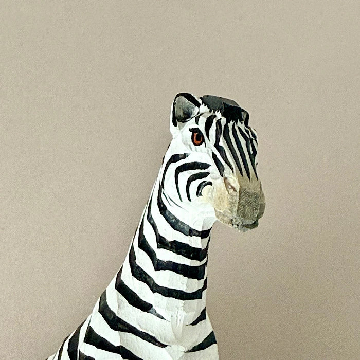 【wudimals シマウマ】ウディマル 40452  木製 動物 ウディマル オブジェ フィギュア  インテリア
