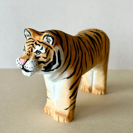 【wudimals トラ】ウディマル 40458  木製 動物 ウディマル オブジェ フィギュア  インテリア