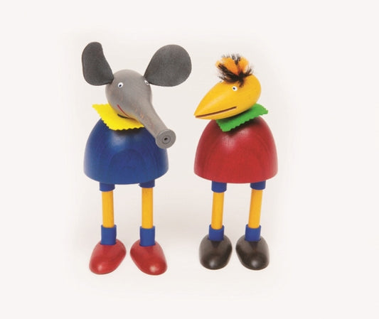 ケルナースティック　ゾウ＋トリeduard +erna（KELLNER STECK FIGUREN社・ケルナースティックフィグーレン）