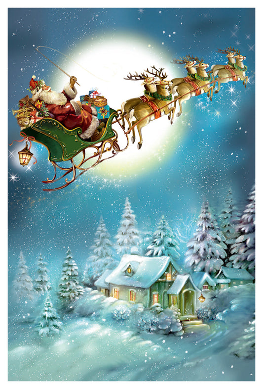 満月の飛行　［アドベントカレンダー］ KV10440 アドベントカレンダー クリスマス KORSCH VERLAG コルシュ社 ドイツ