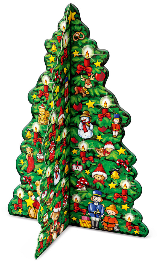 カラフルツリー　［アドベントカレンダー］ KV3722 立体アドベントカレンダー クリスマス