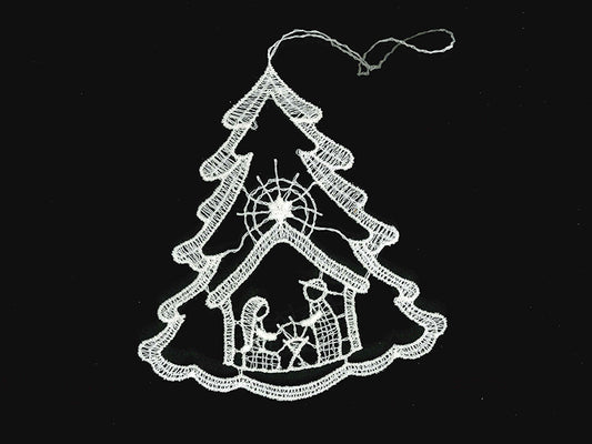 レースハンガー・ツリー・生誕　ドイツ製　SA280972