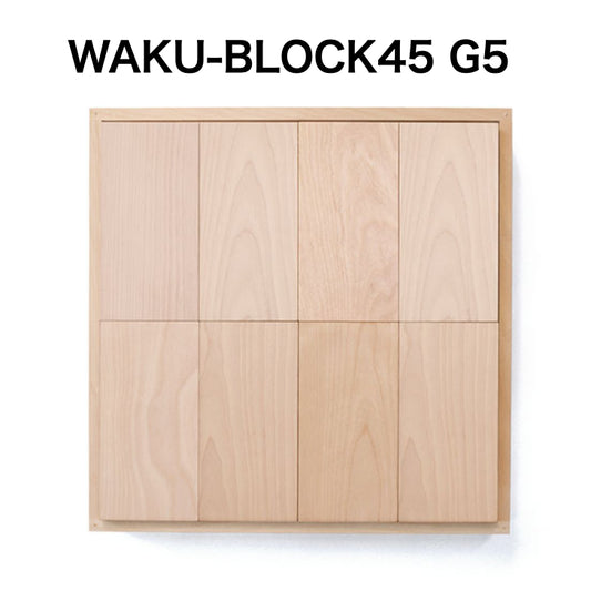 WAKU-BLOCK45 G5【受注品・納期は数カ月】(童具館）