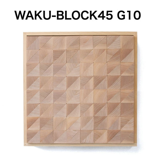 WAKU-BLOCK45 G10【受注品・納期は数カ月】(童具館）