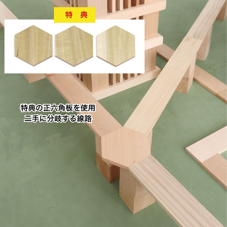 予約在庫限り・納期は2026年夏頃】WAKU-BLOCK45 G100 B 童具館 積み木